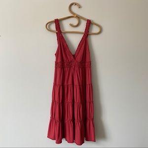 LUCKY BRAND Coral pink dress XS